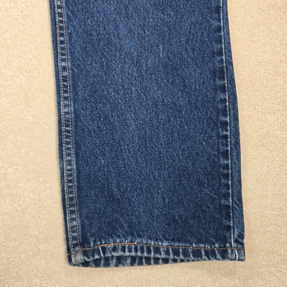 VTG Levis 505 Jeans Regular Fit Straight Leg Jeans Men's Size Tag 38x30